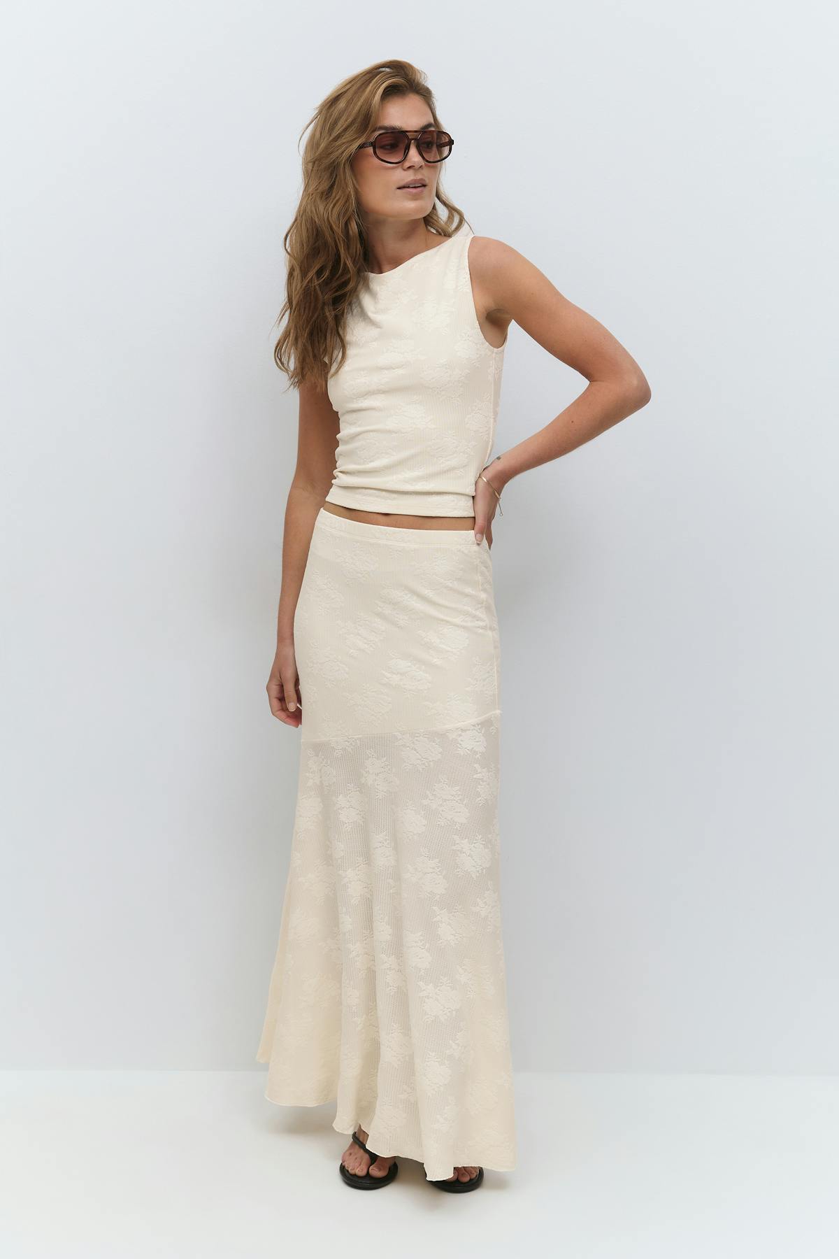 Jacquard skirt