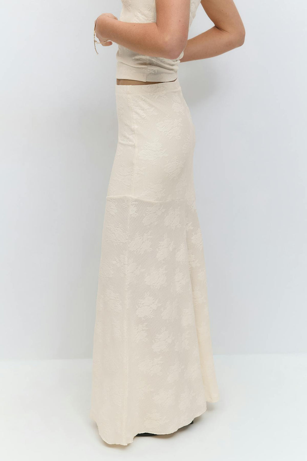 Jacquard skirt