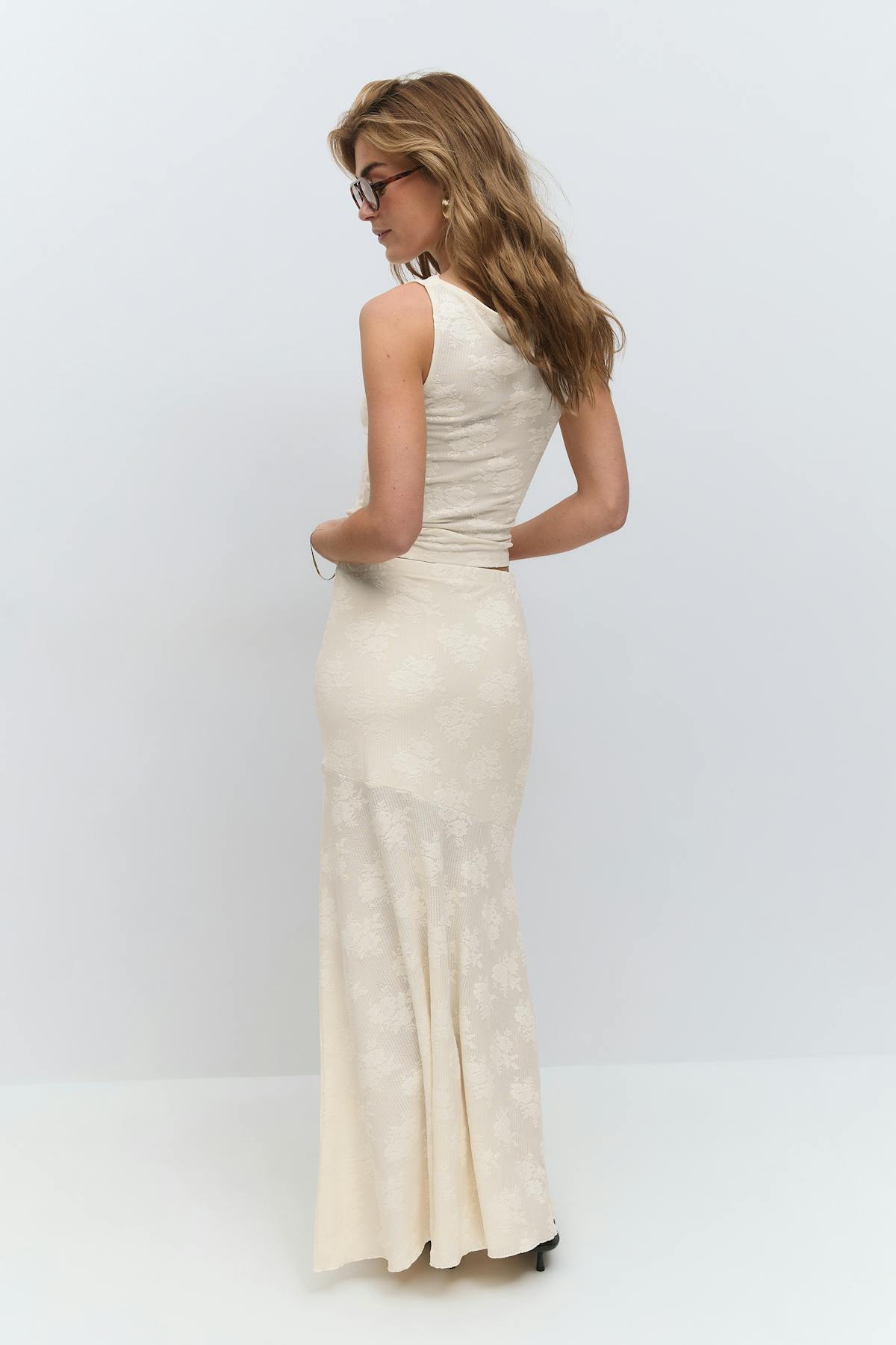 Jacquard skirt