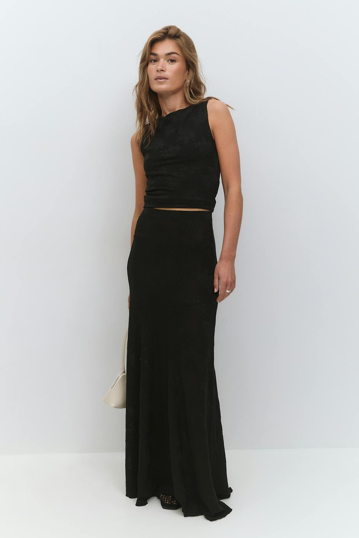 Jacquard skirt
