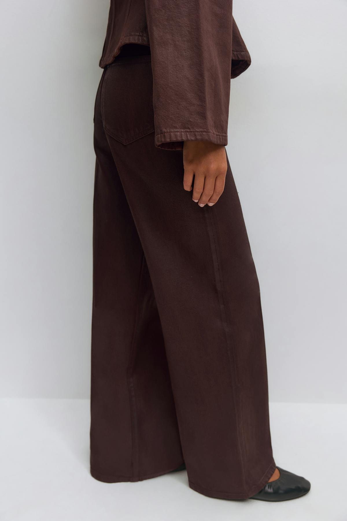 Coated jeans