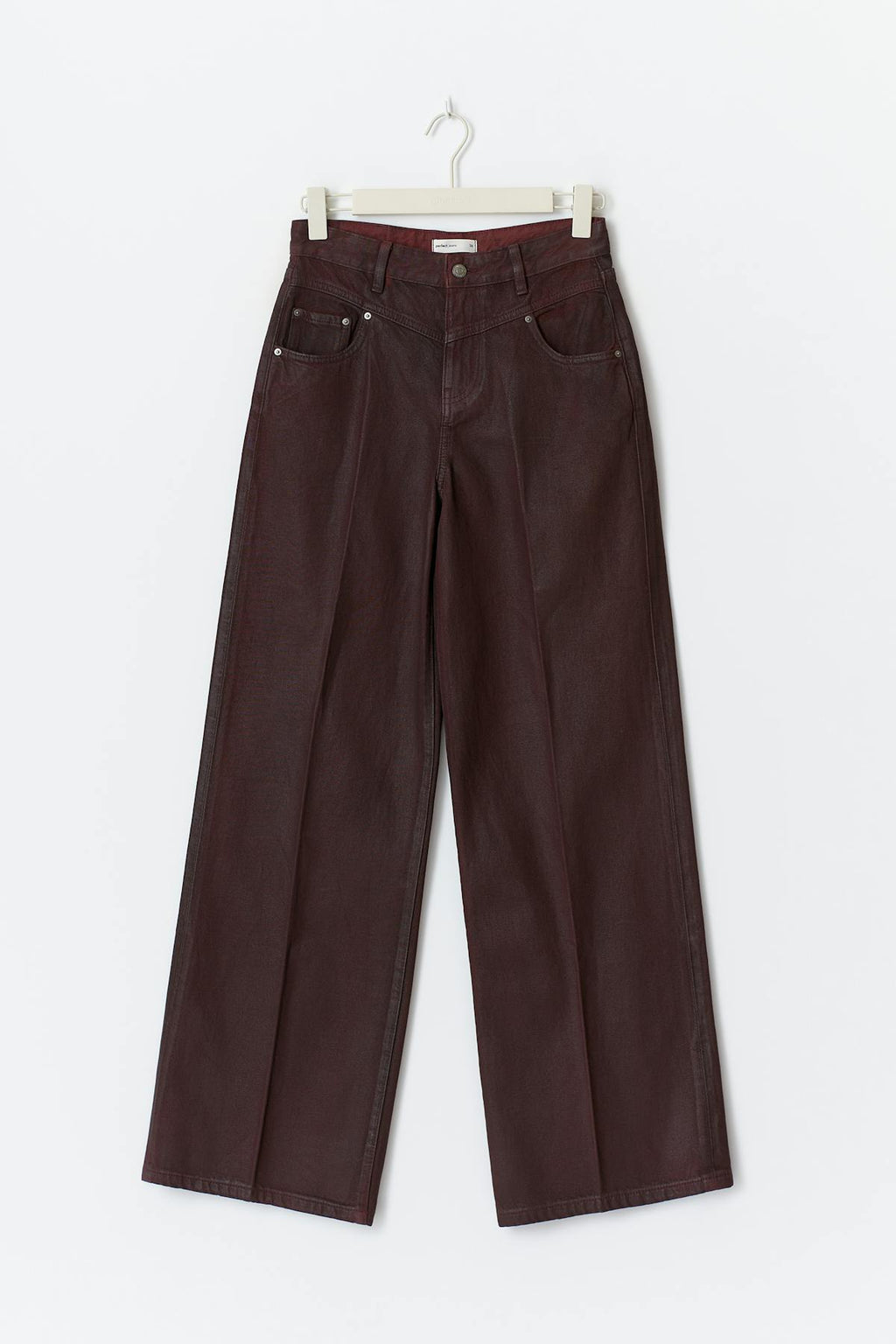 Coated jeans