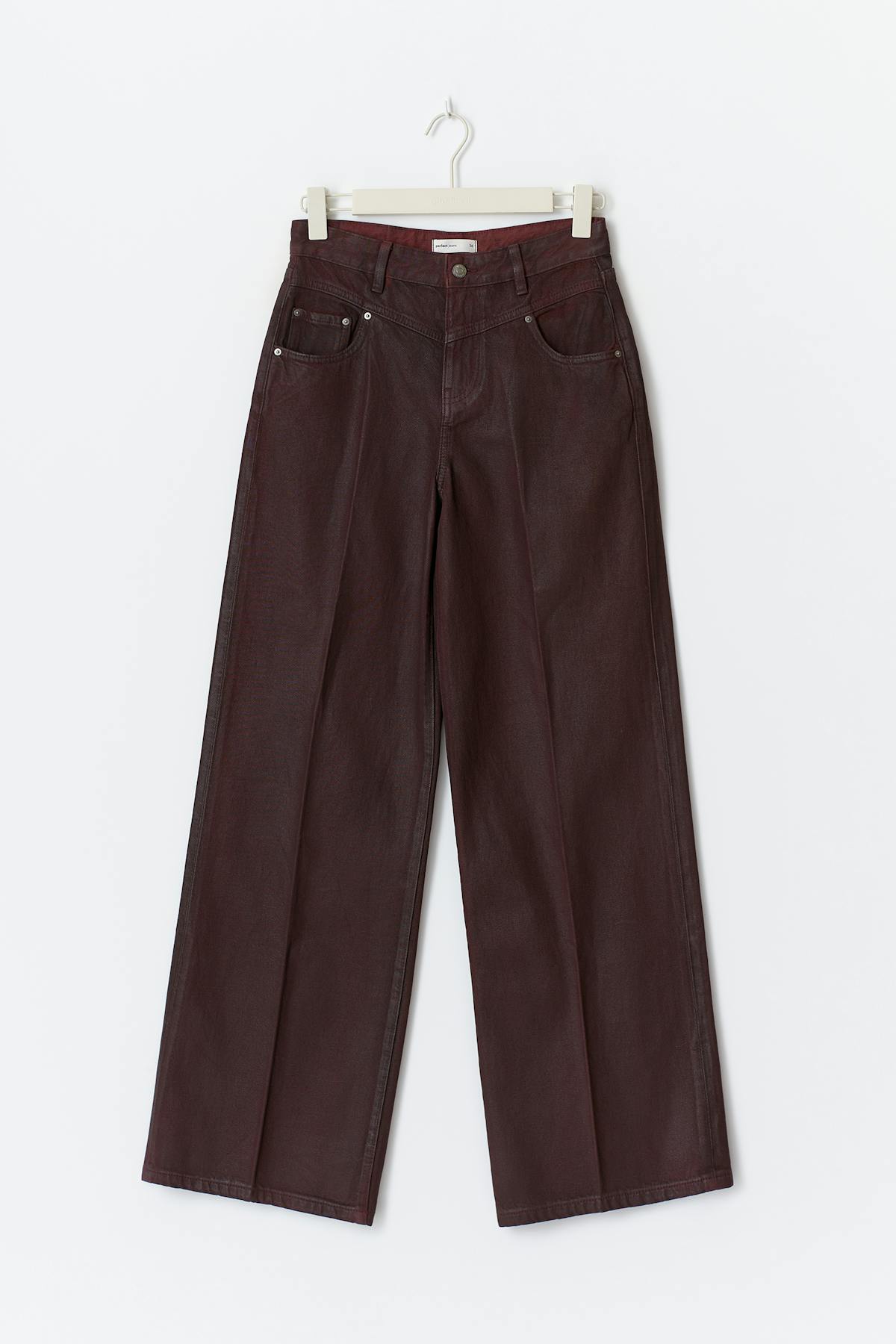 Coated jeans