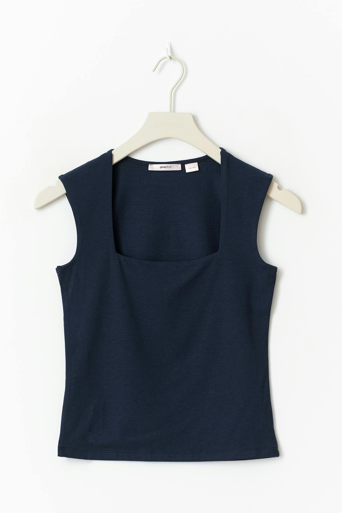 Y square neck top
