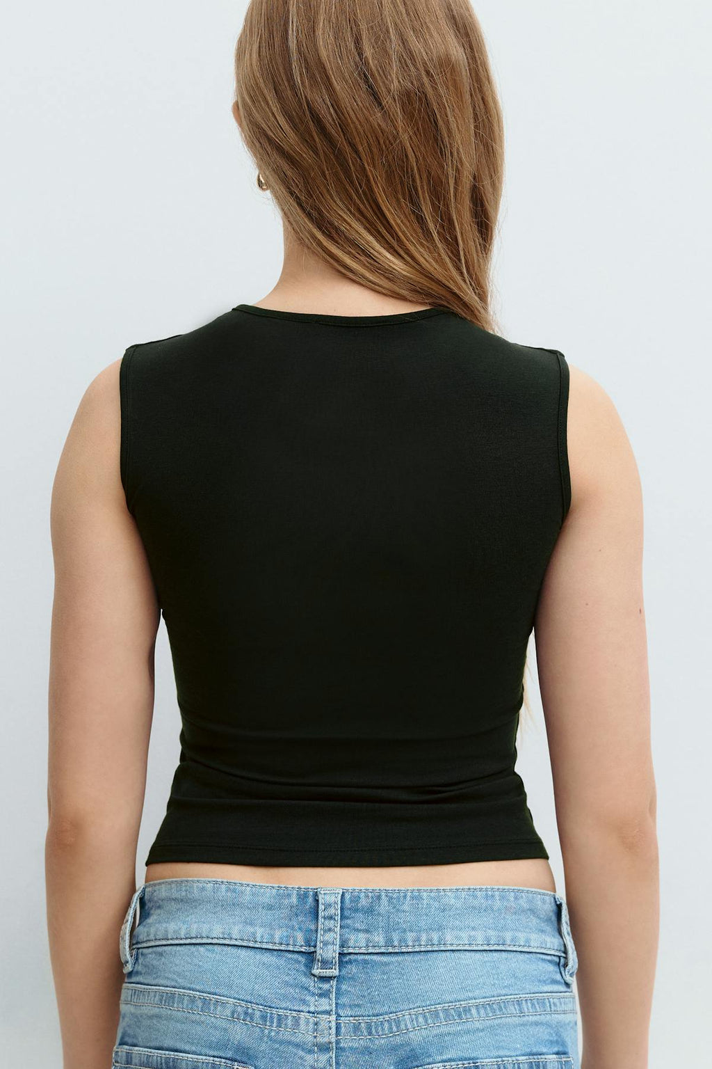 Y square neck top