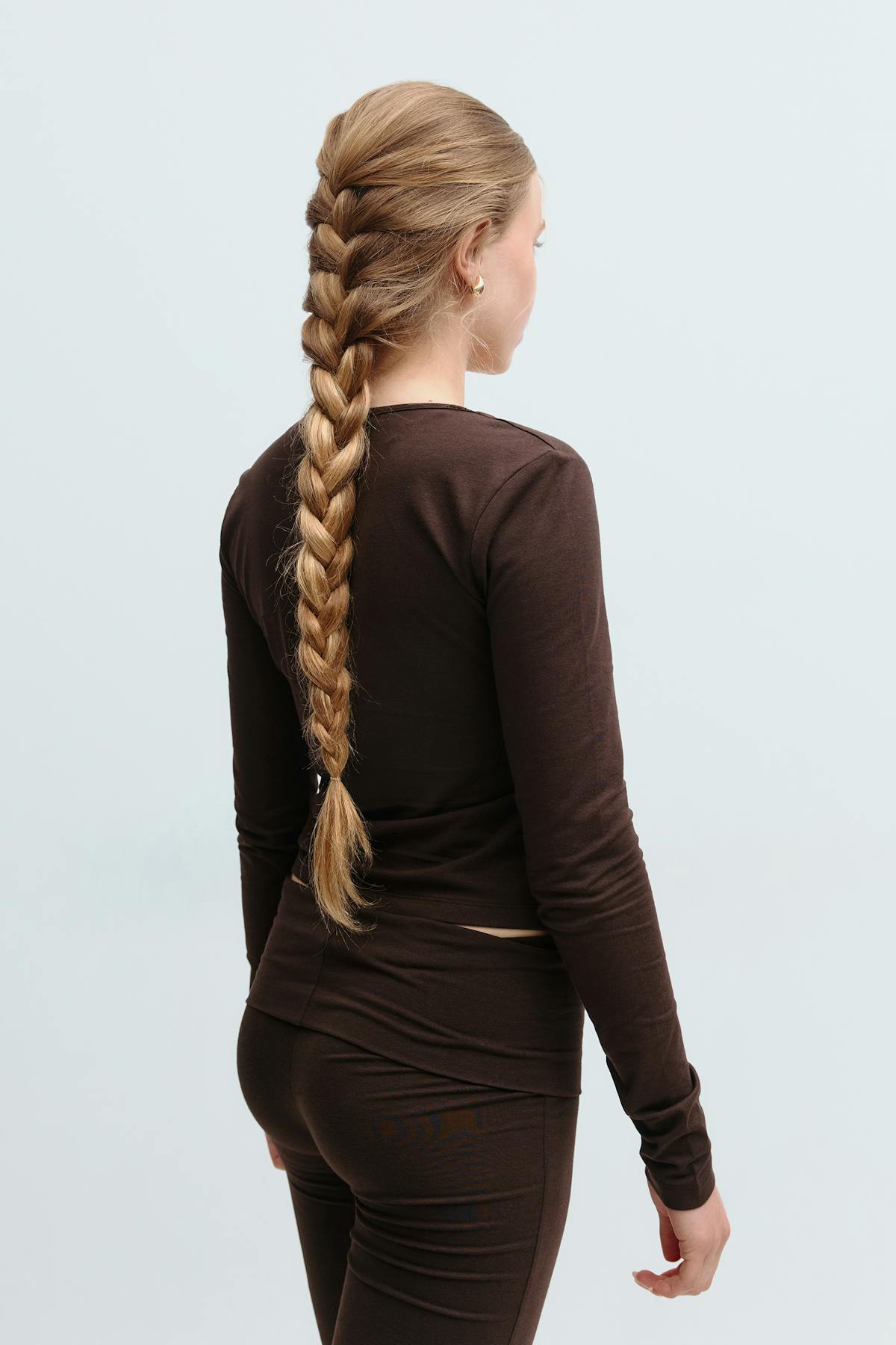 Y square neck top