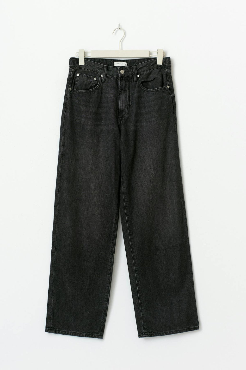 Baggy snap jeans