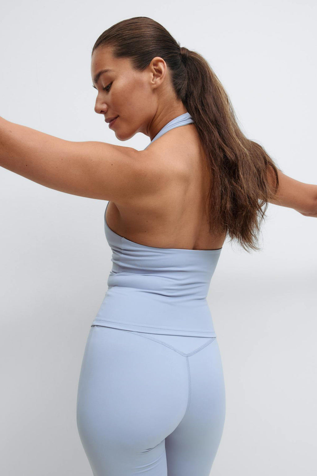 Yoga halterneck top