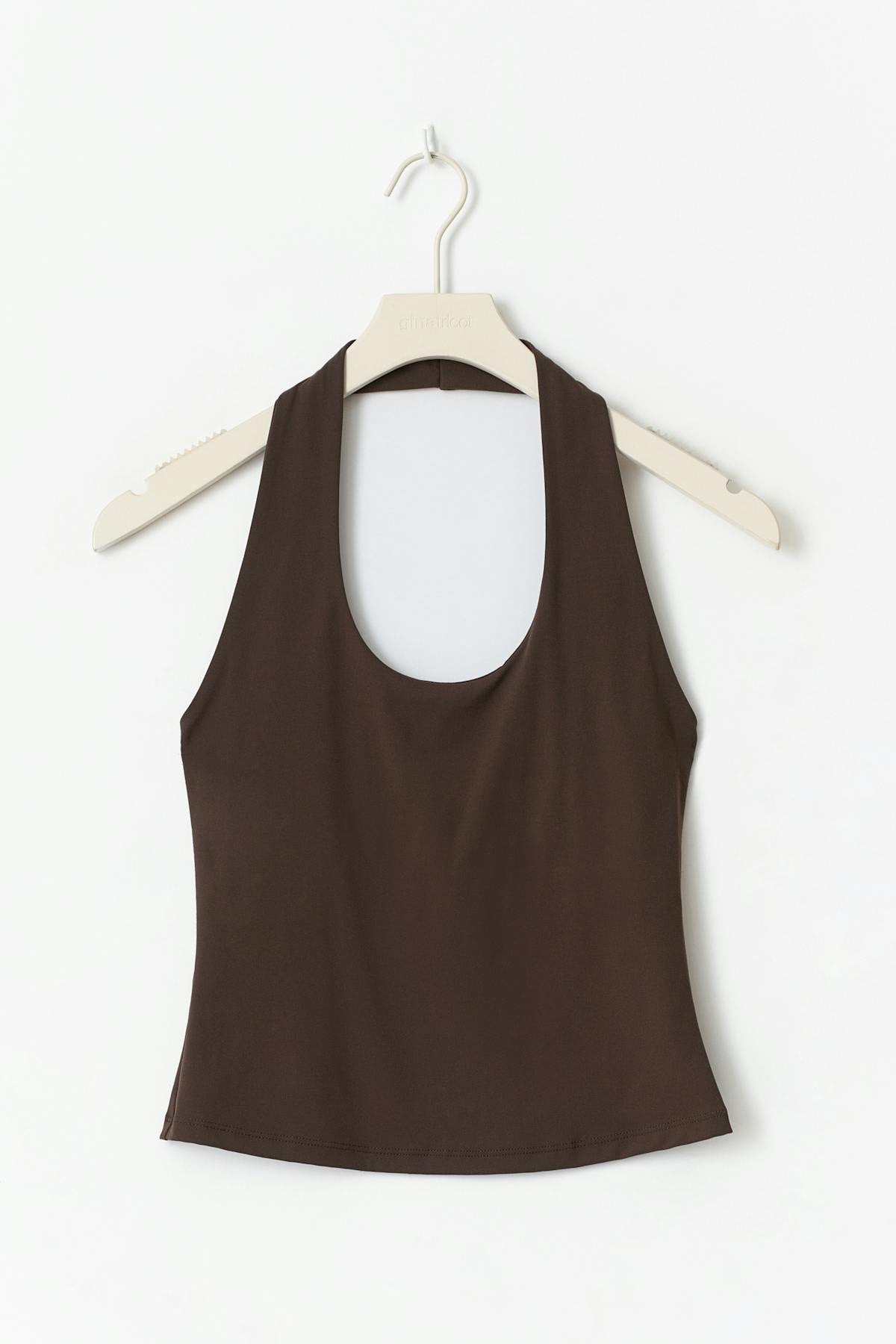 Yoga halterneck top