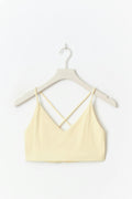 Strappy yoga top