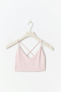 Strappy yoga top