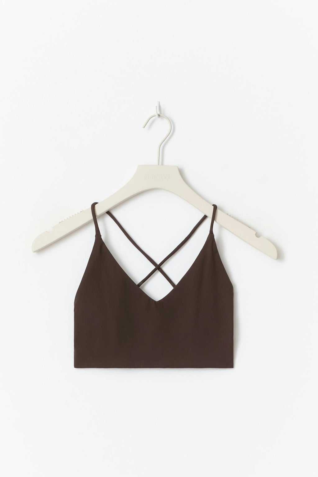 Strappy yoga top