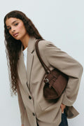Buckel shoulder bag