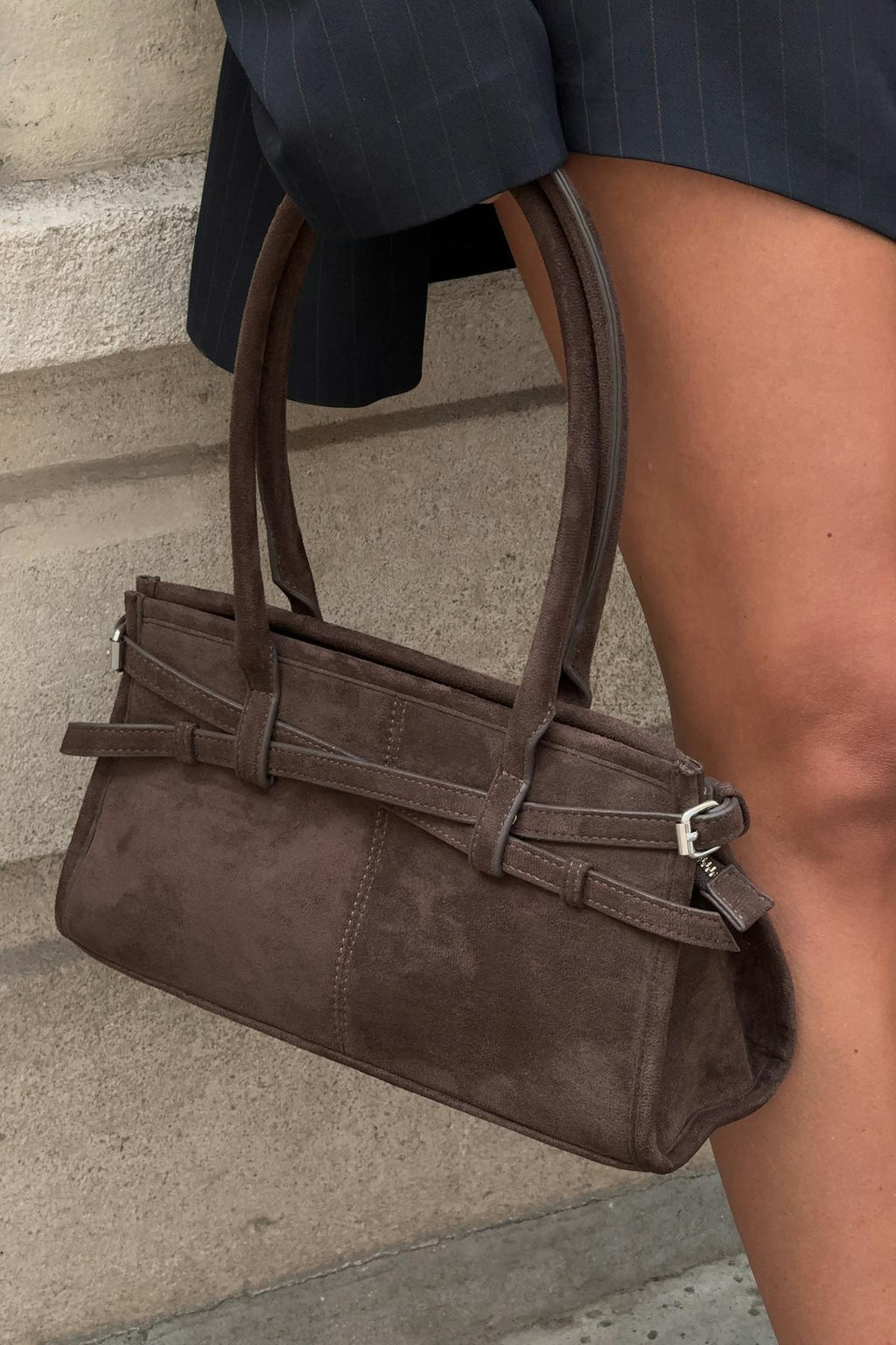 Buckel shoulder bag