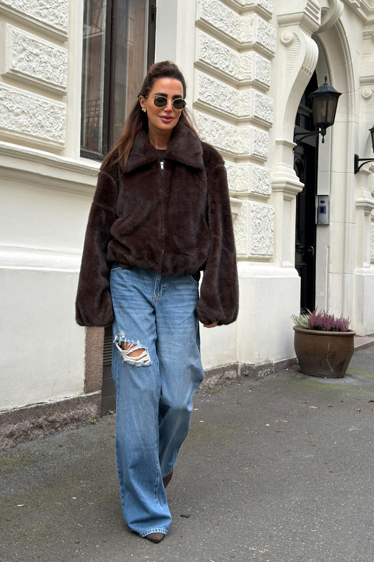 Wide tall jeans