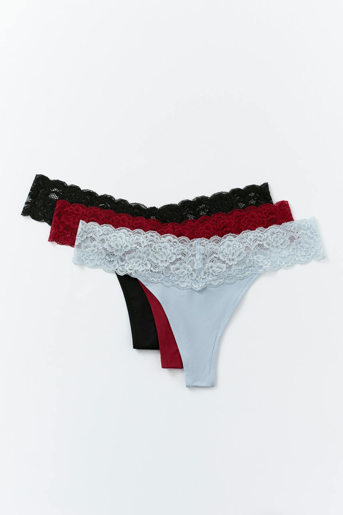 3-pack soft micro thong
