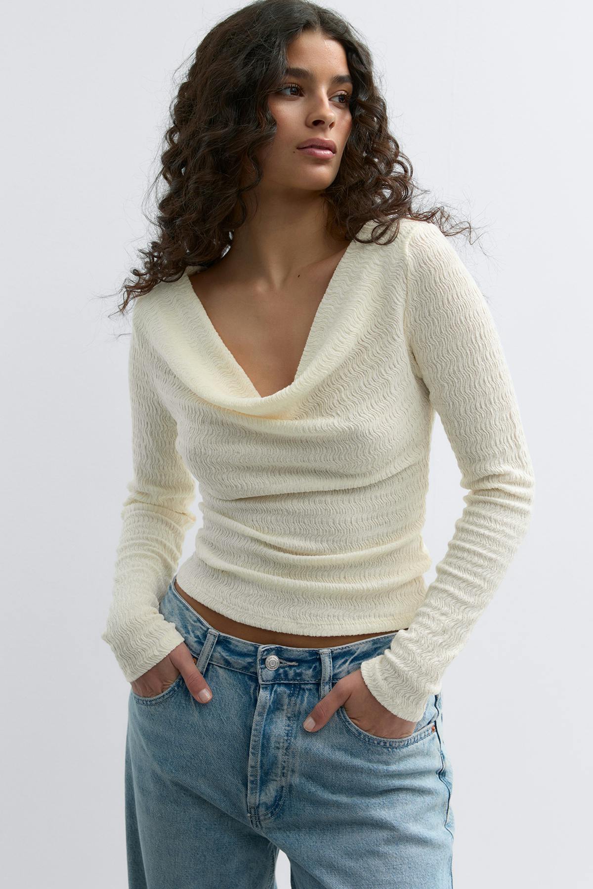 Open back top