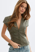 Short sleeve top