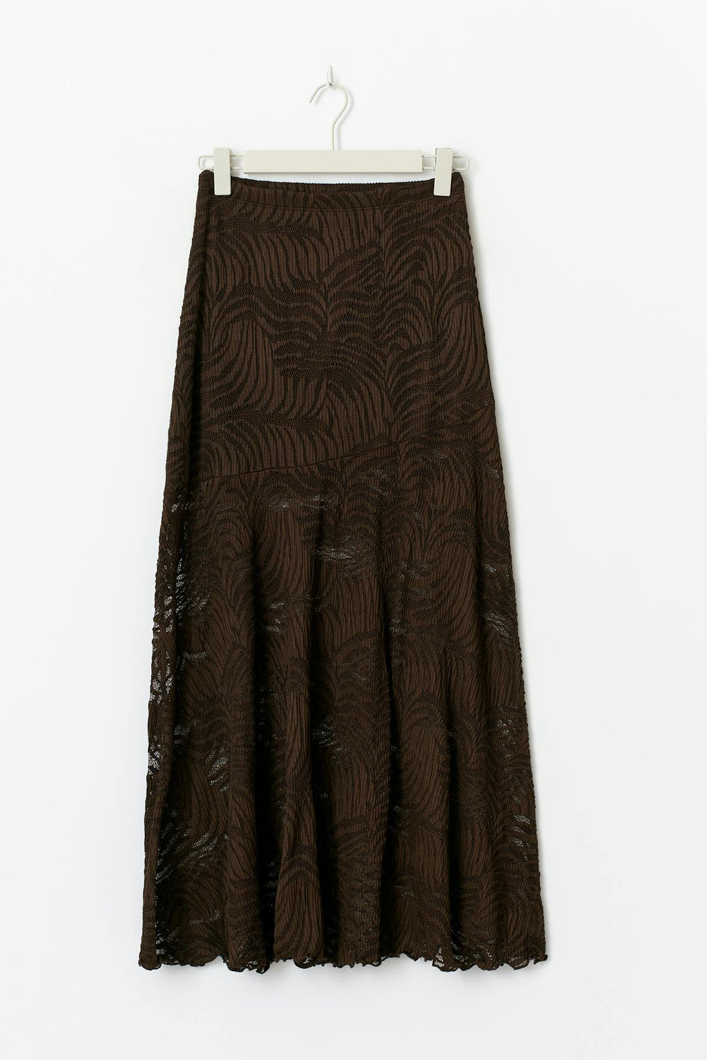 Lace maxi skirt