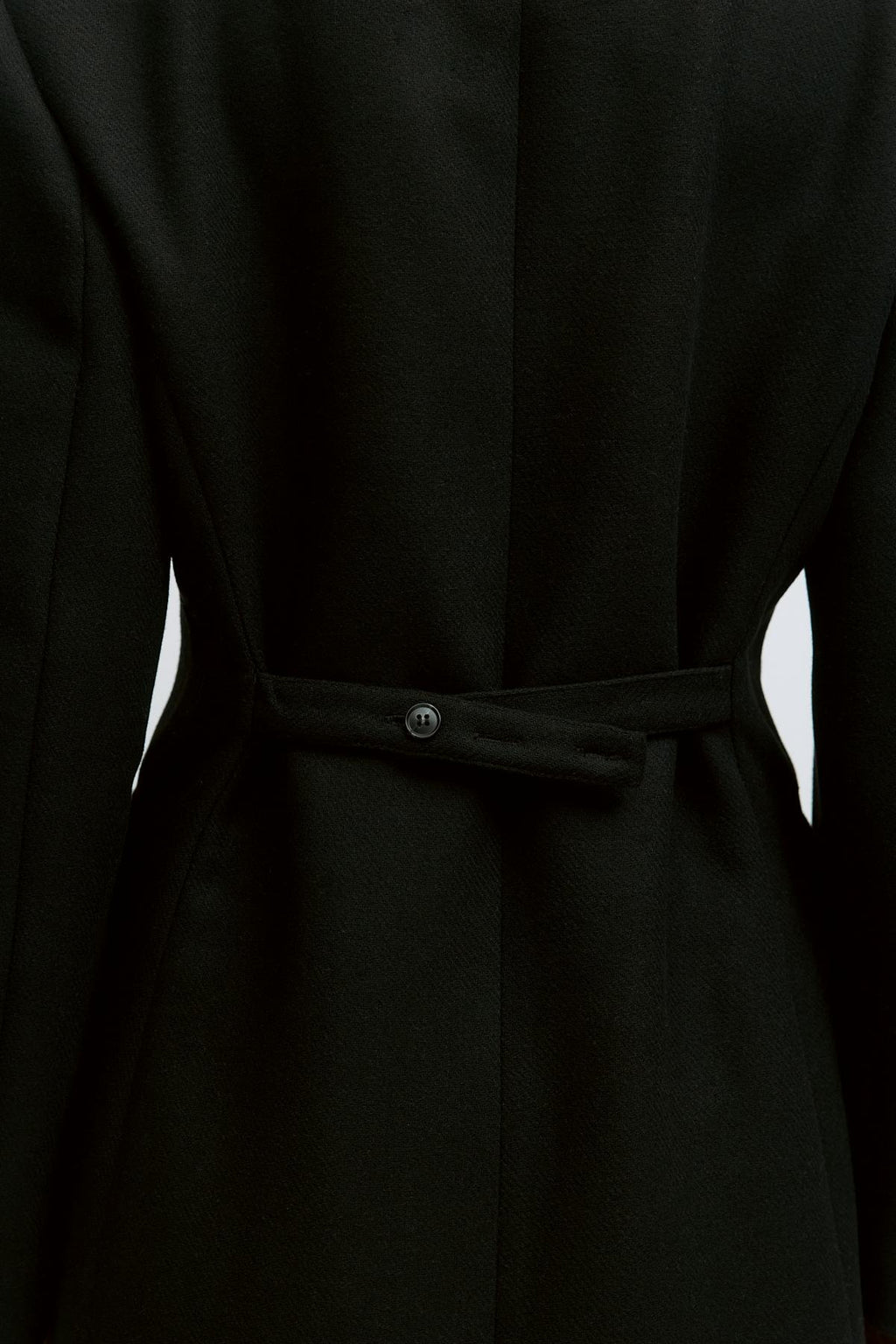 Shaped long coat