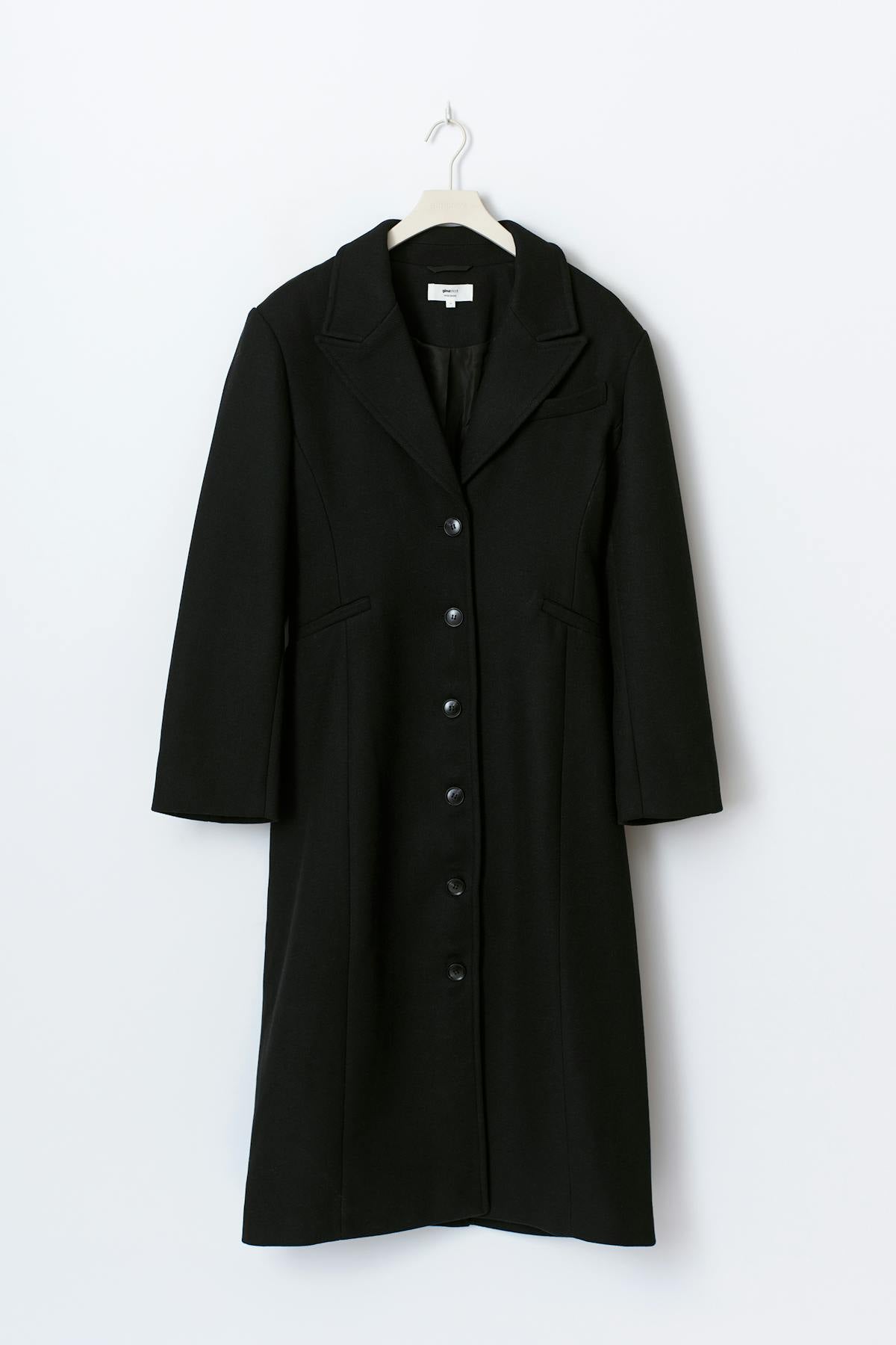 Shaped long coat