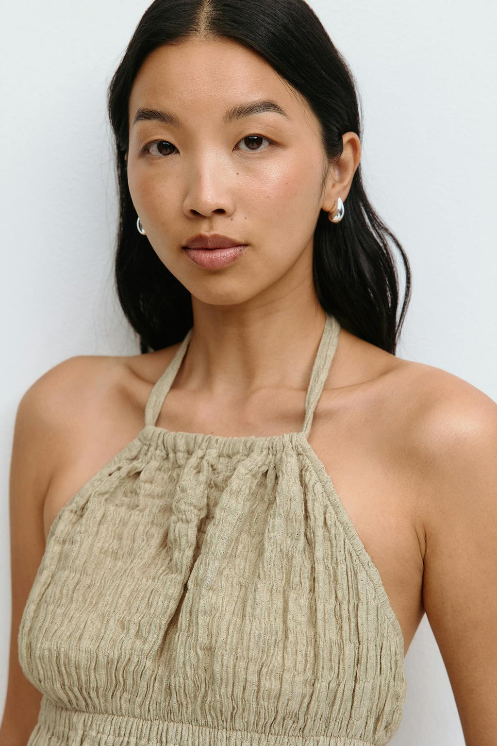 Halterneck tie top