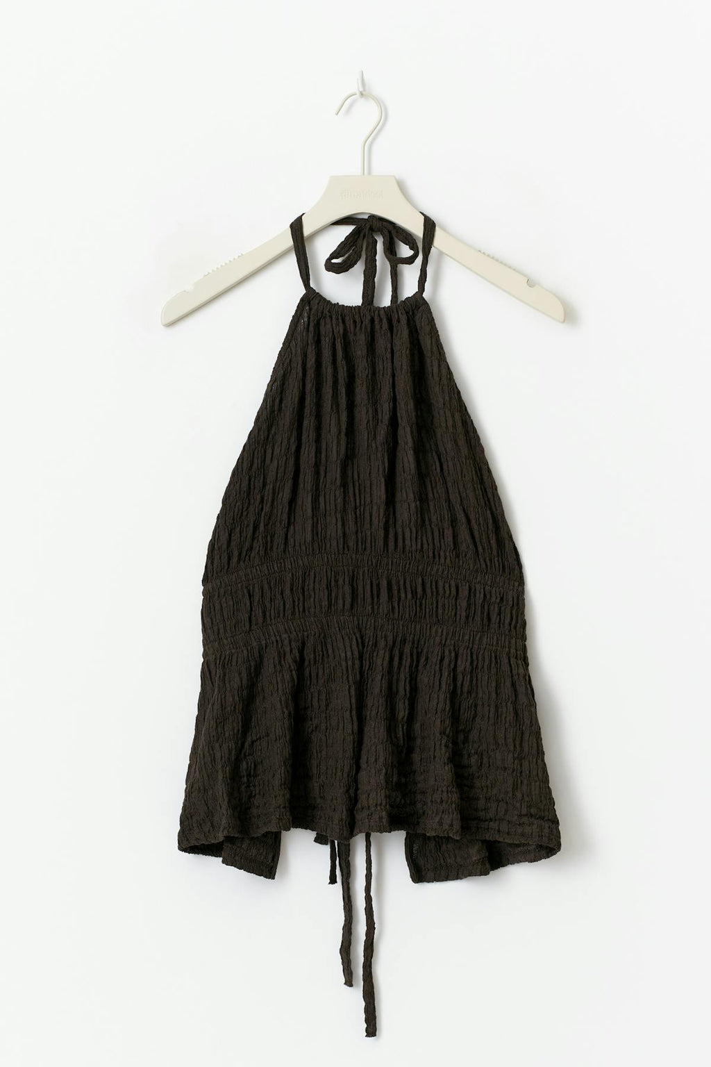 Halterneck tie top