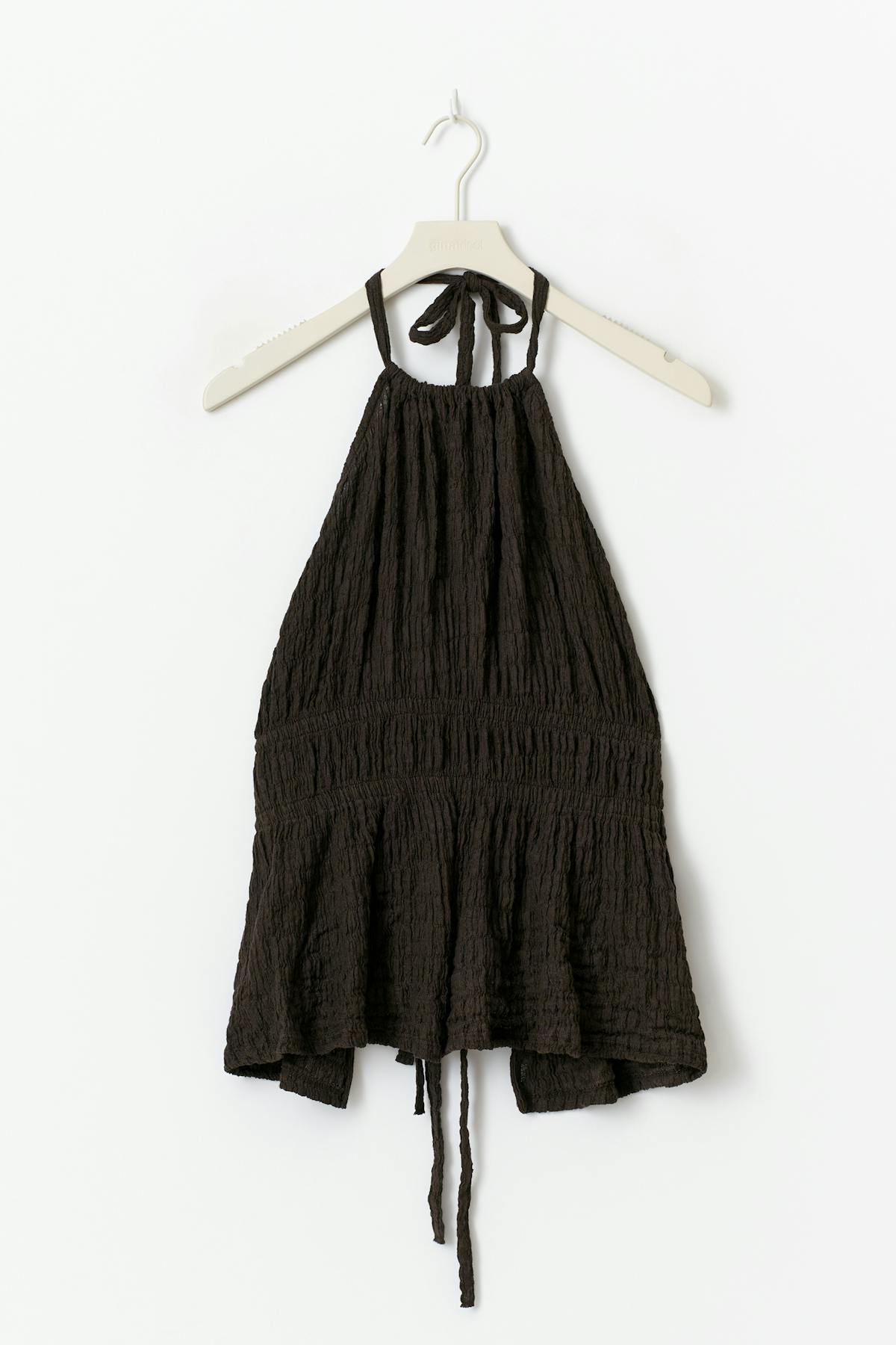 Halterneck tie top