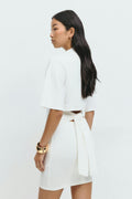 Tie back dress
