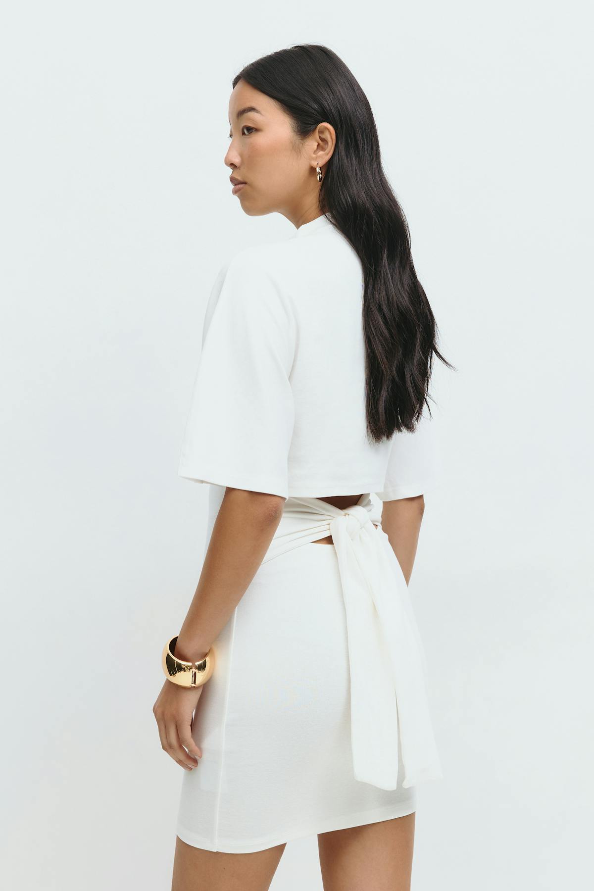 Tie back dress