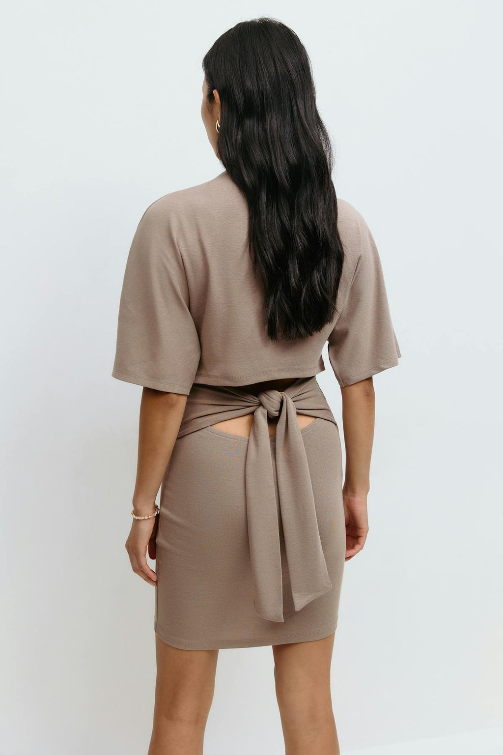 Tie back dress
