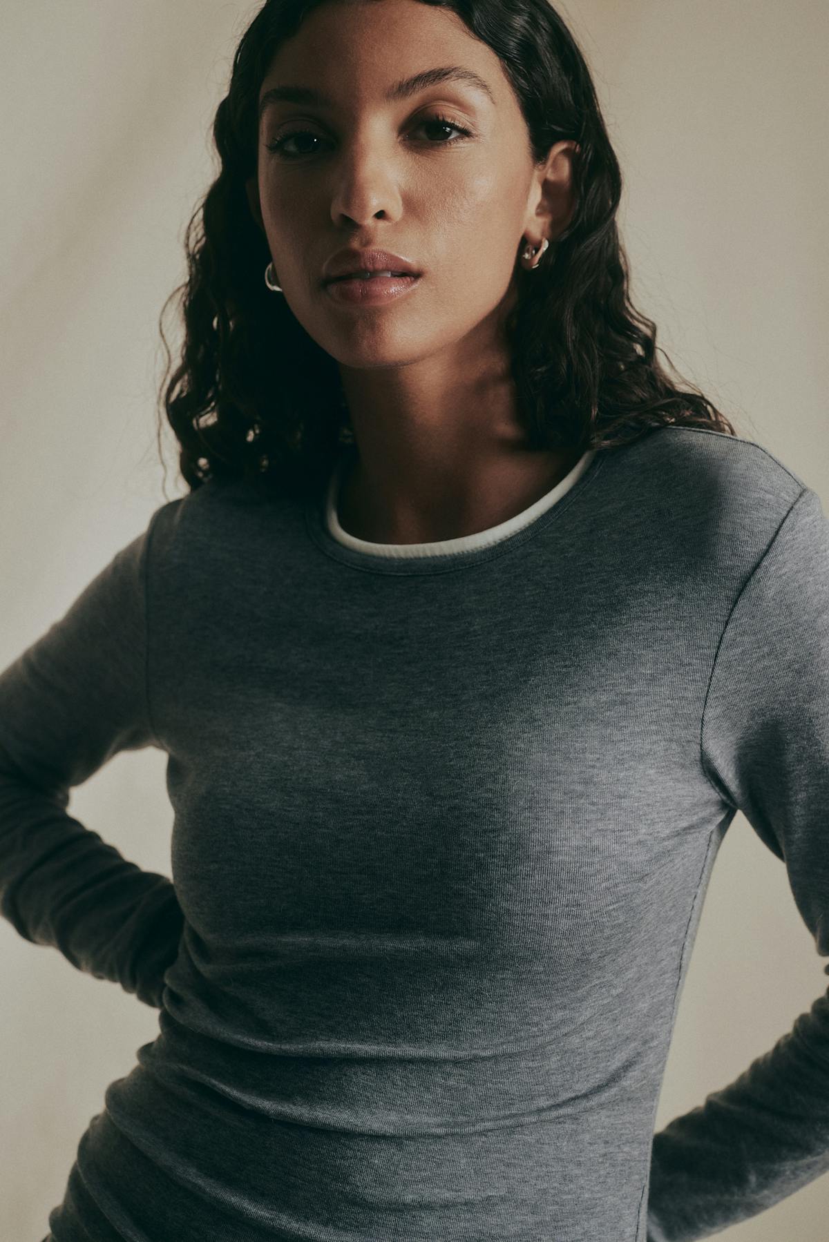 Premium long sleeve top
