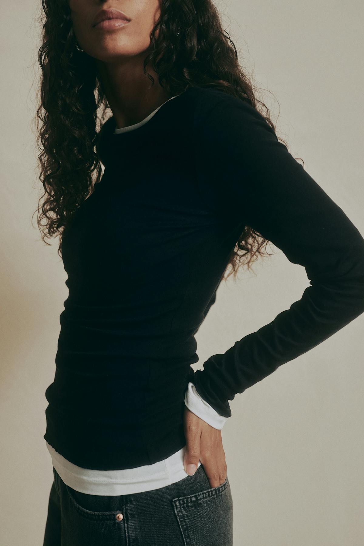 Premium long sleeve top