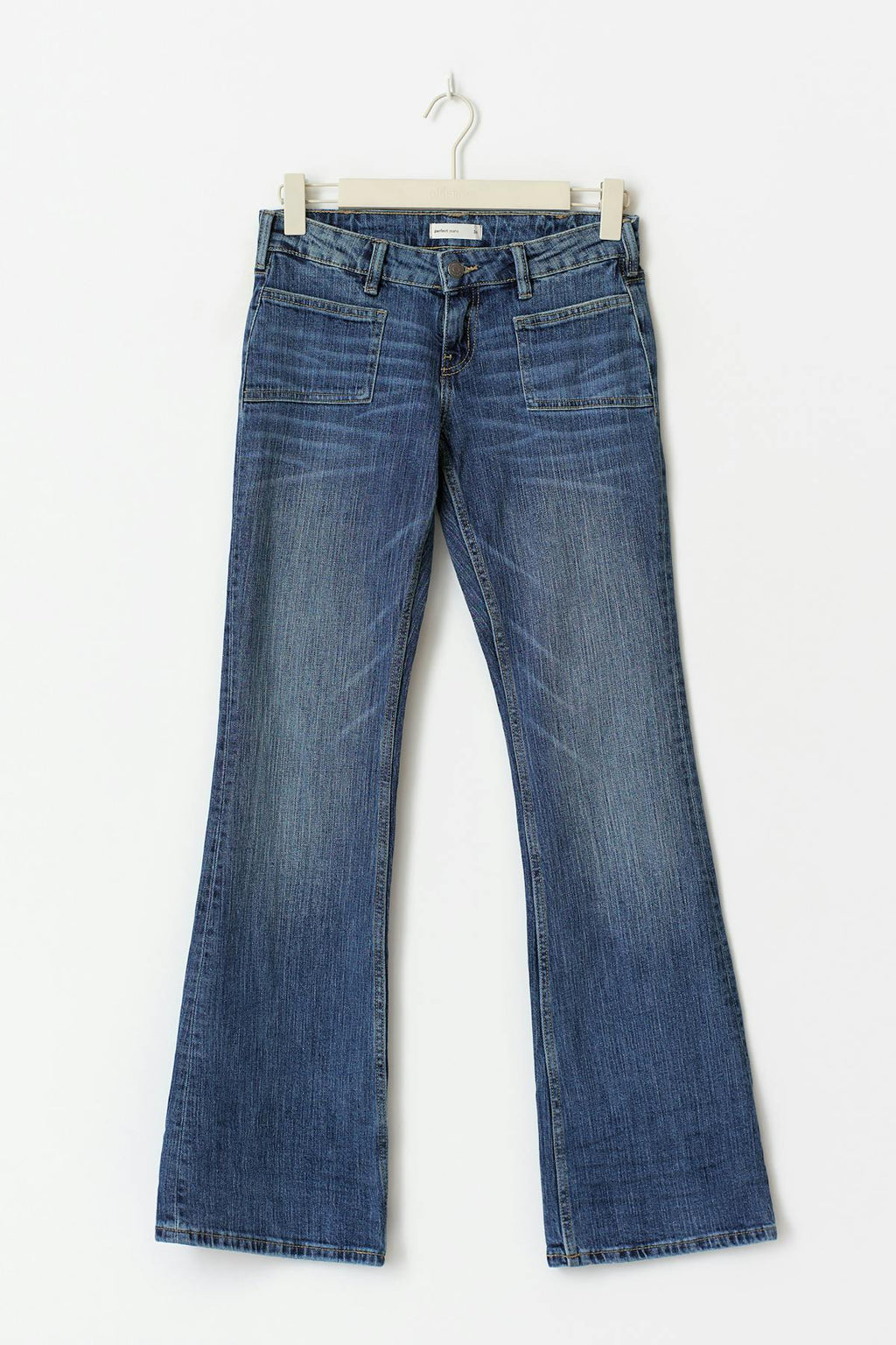 Low flare jeans