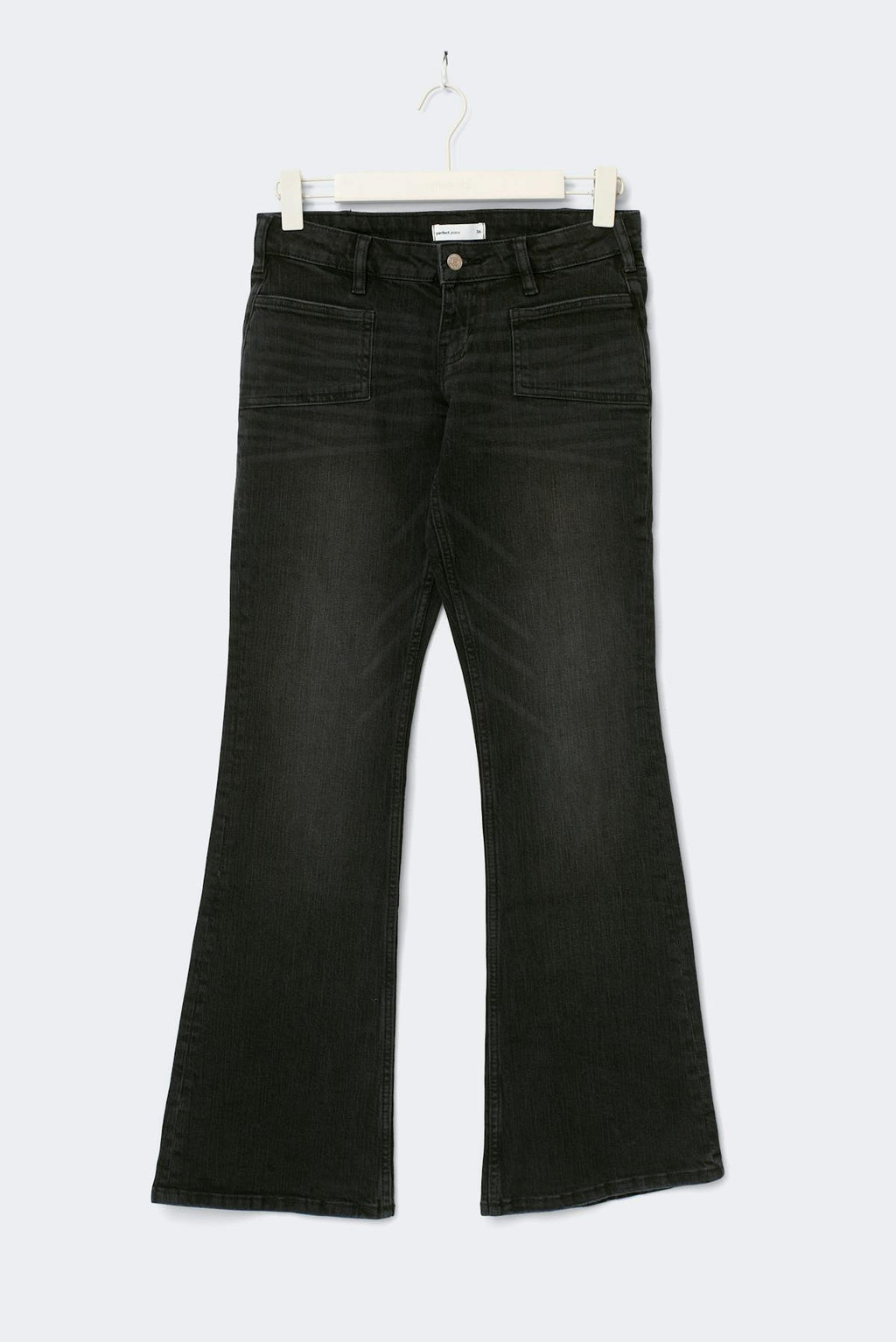 Low flare jeans