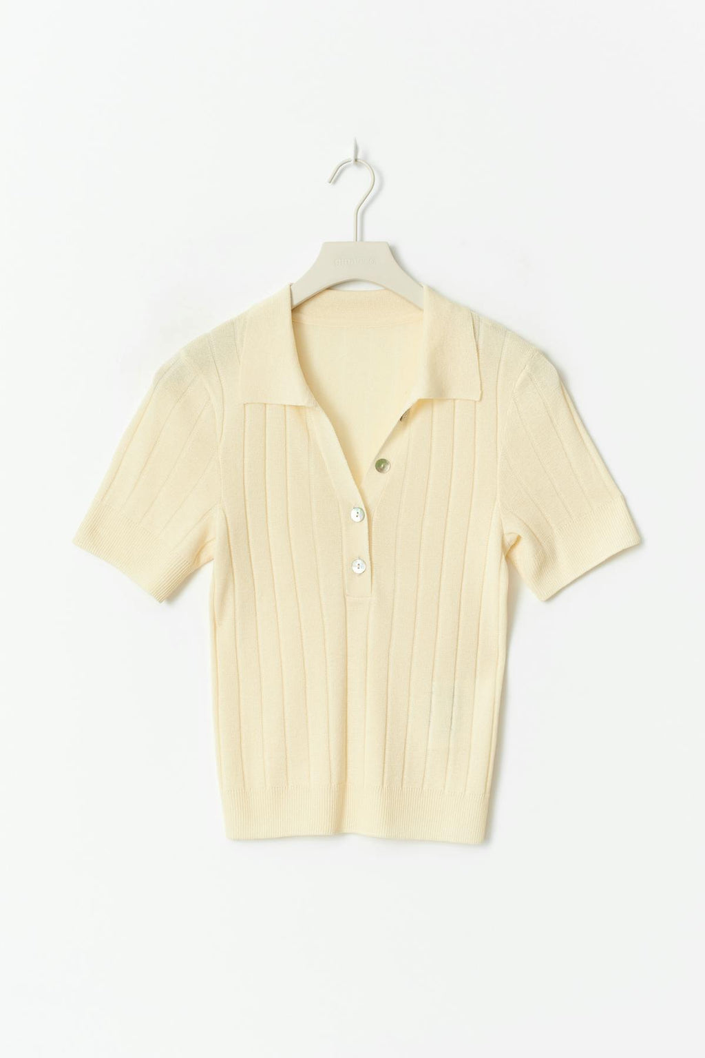 Collar knitted top