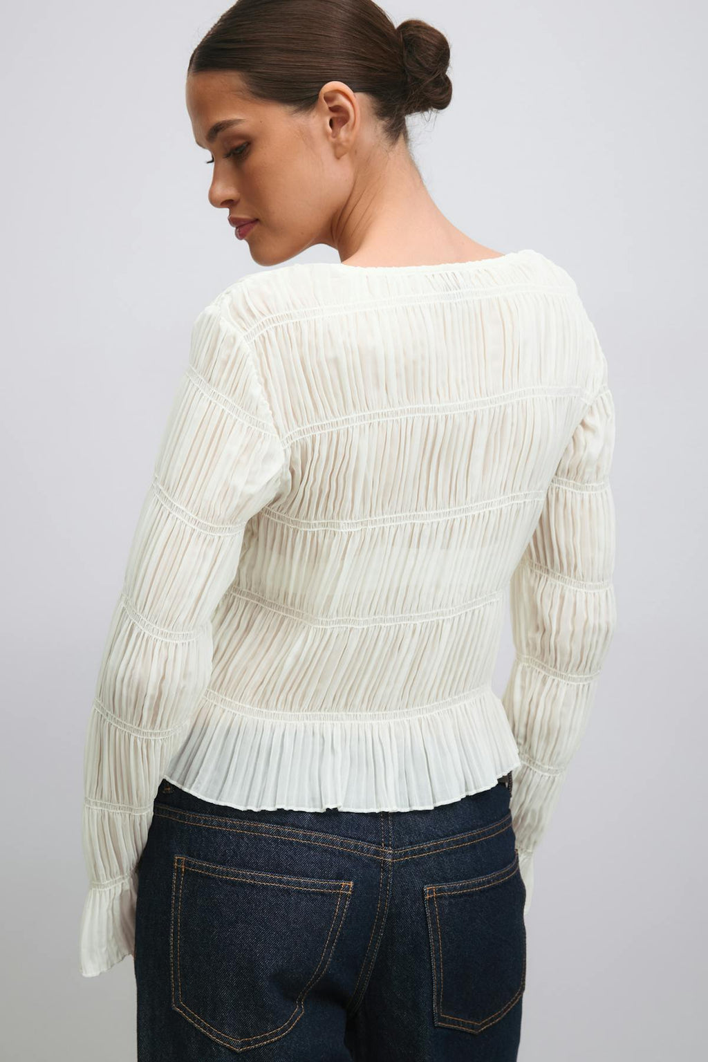 Tie front top