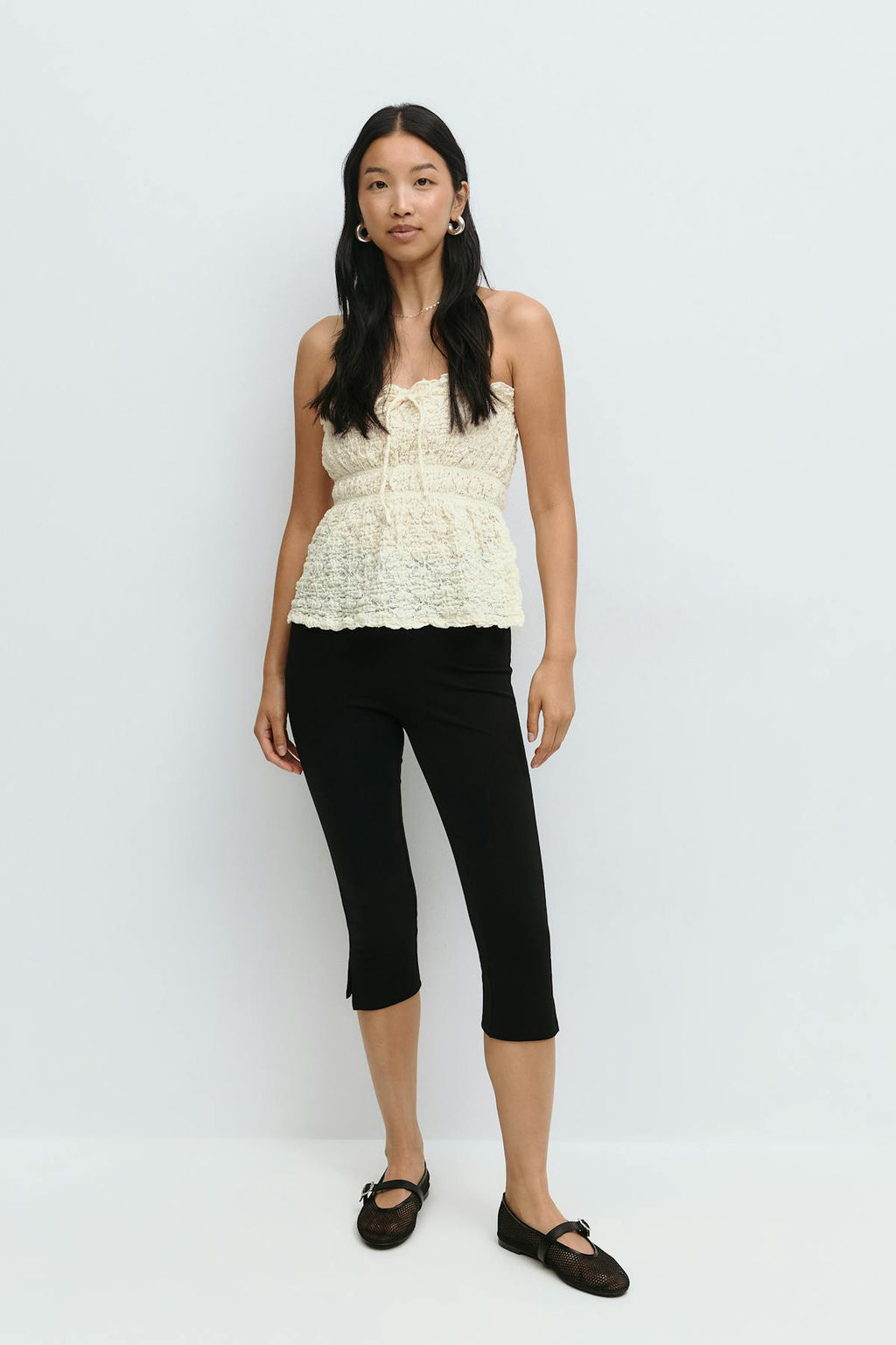 Lace bandeau top