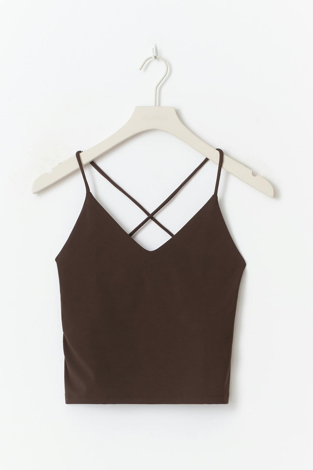 Strappy yoga singlet