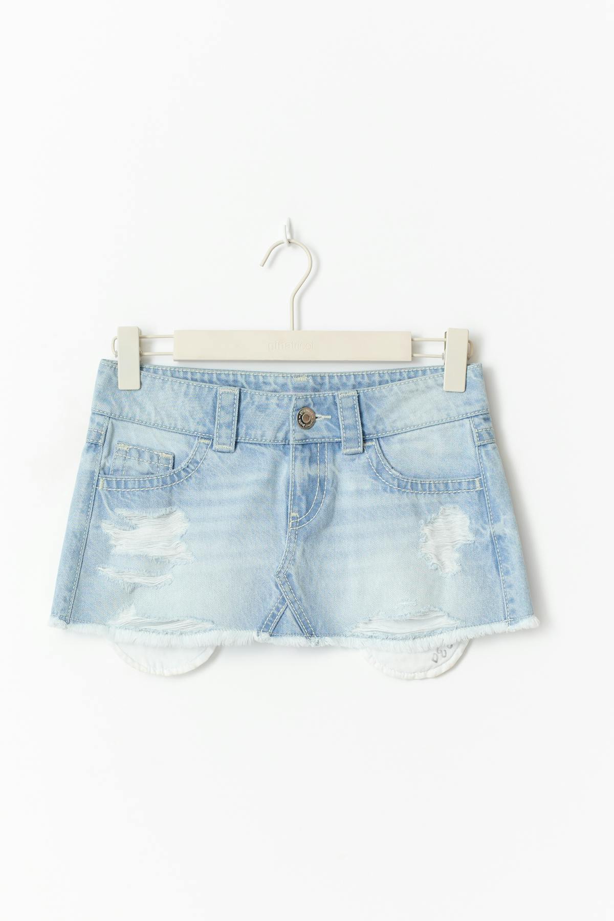 14+ x-low denim skirt