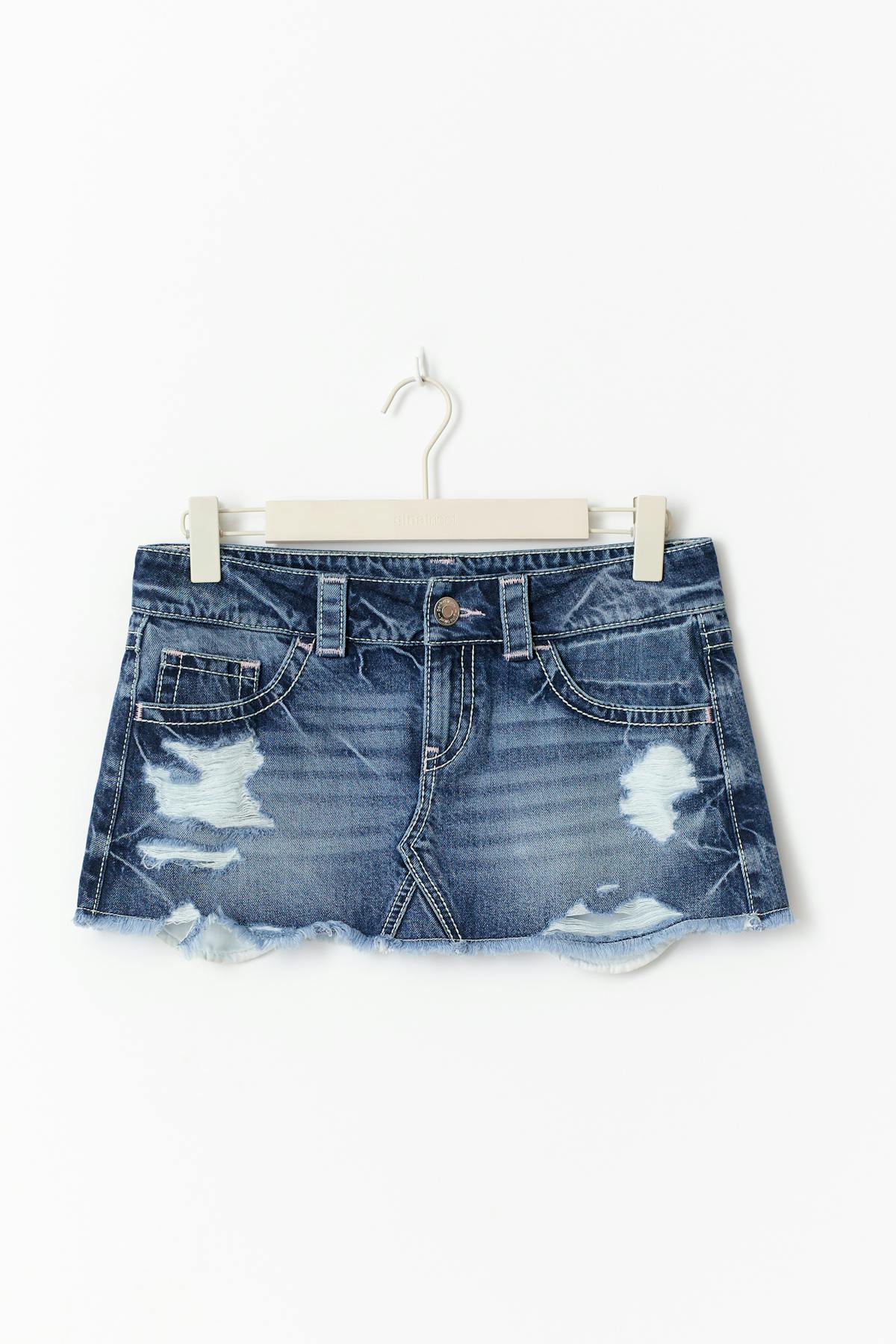 14+ x-low denim skirt