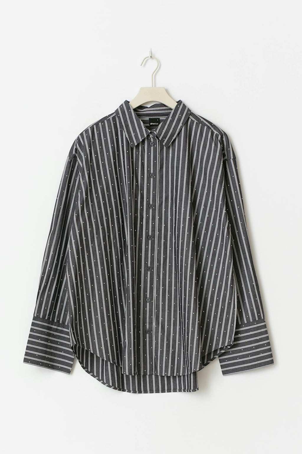 Oversized rhinestone shirt