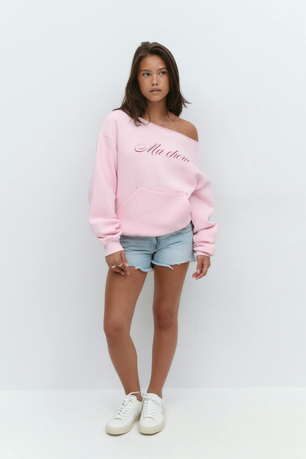 Y off shoulder sweater
