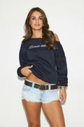 14+ off shoulder sweater