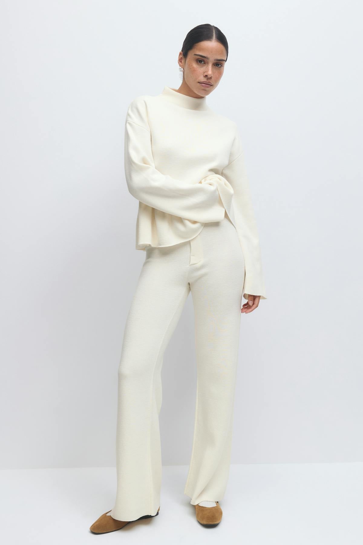 Knitted trousers