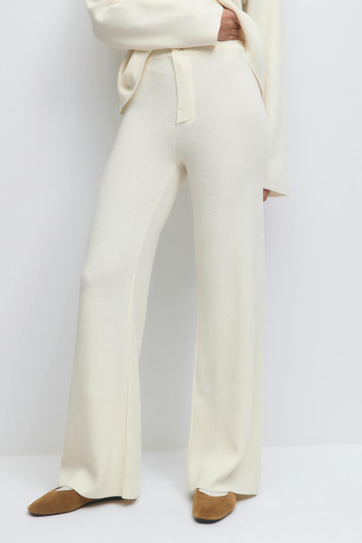 Knitted trousers