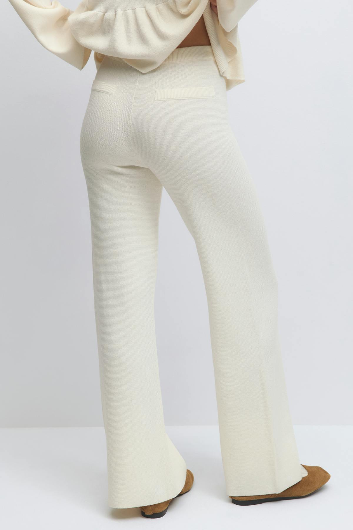 Knitted trousers