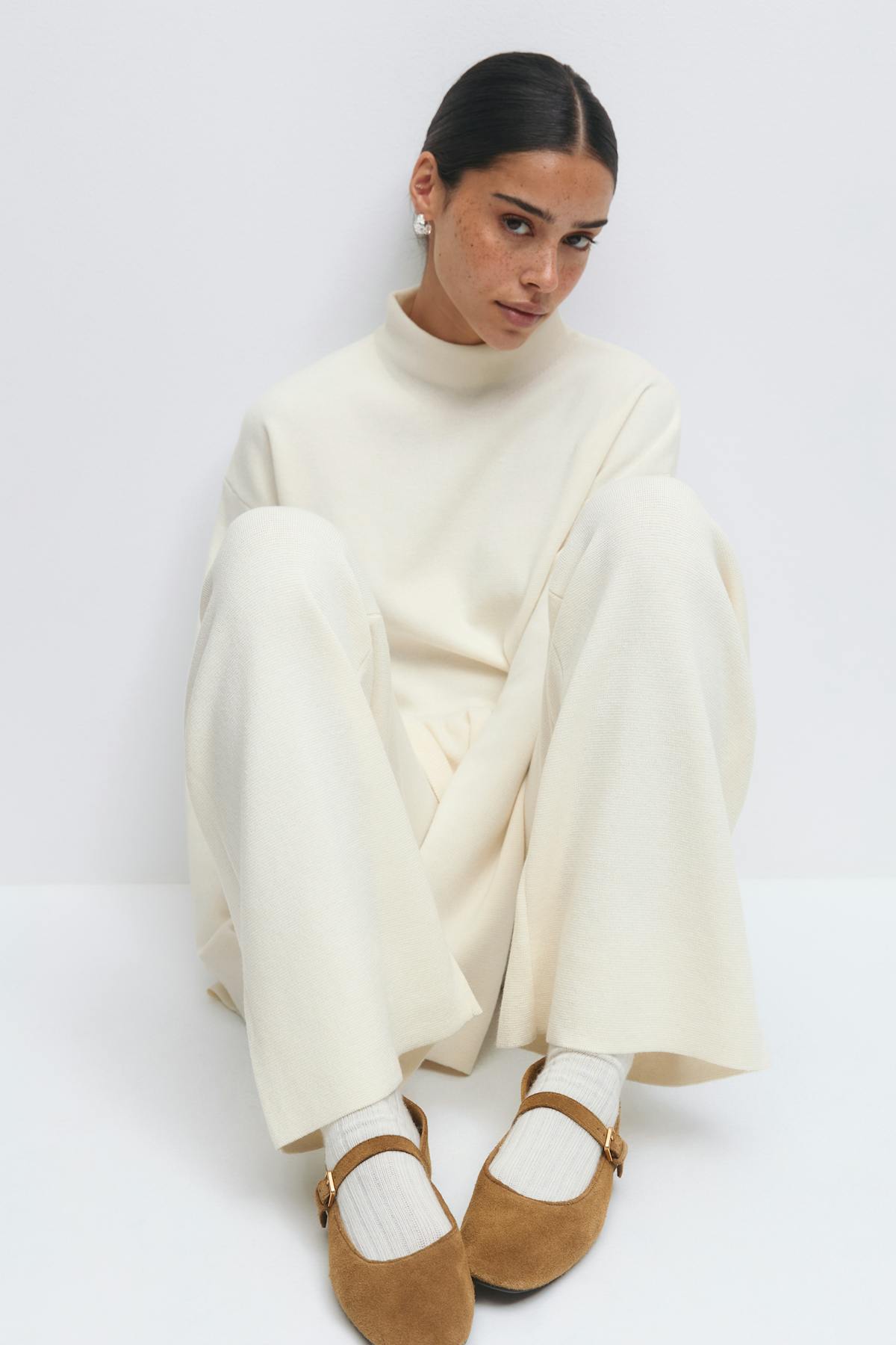 Knitted trousers