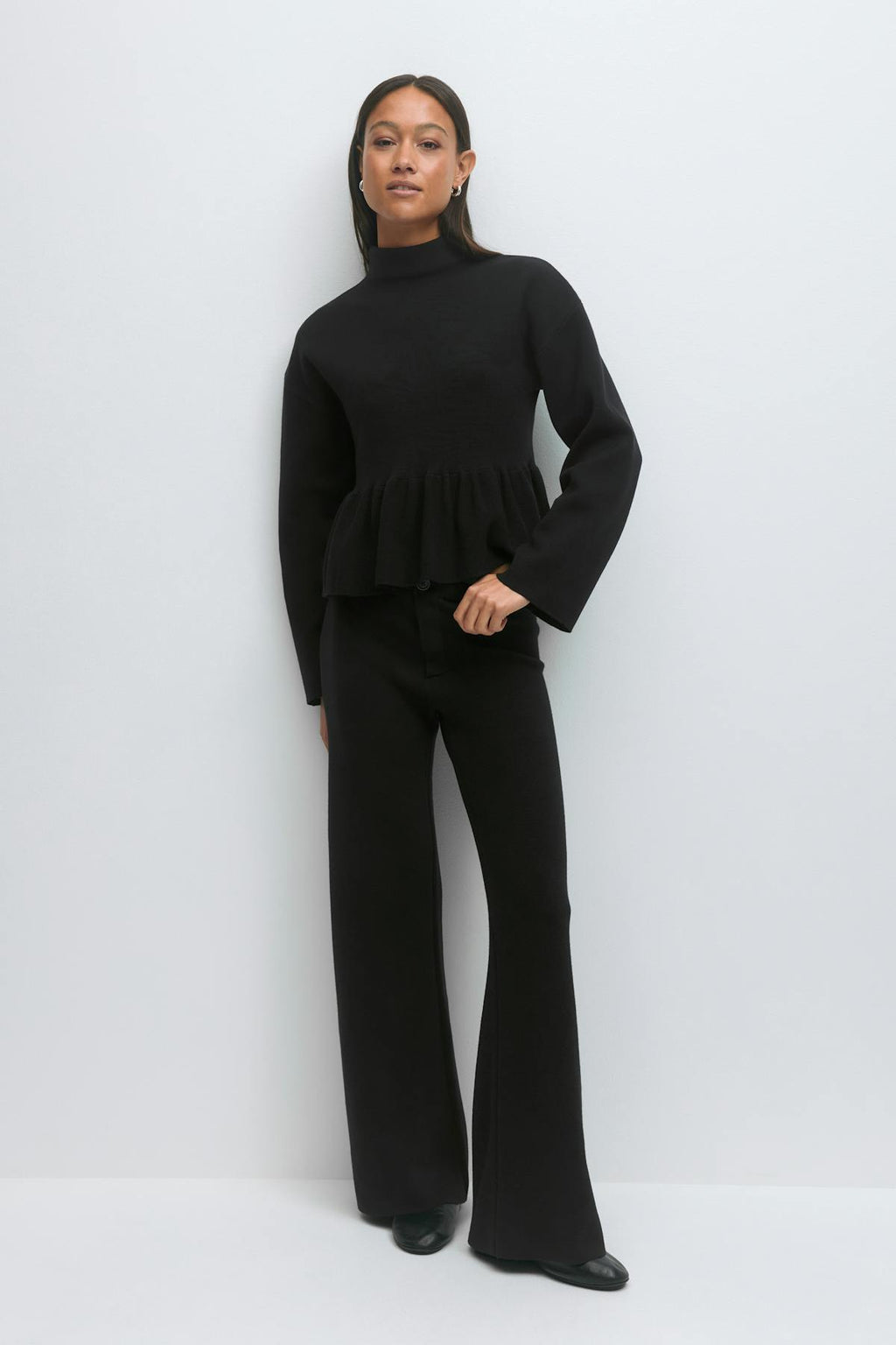 Knitted trousers