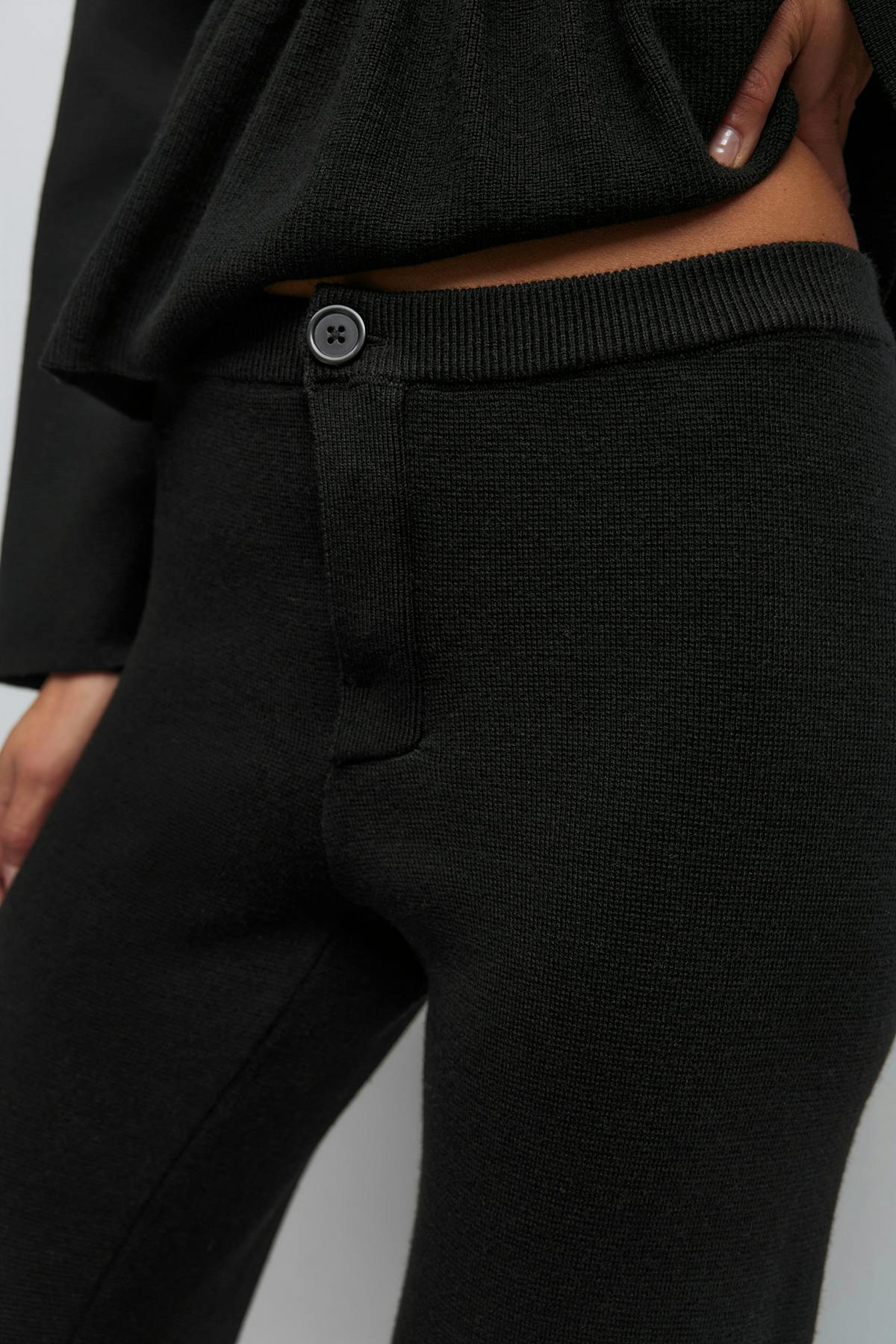 Knitted trousers